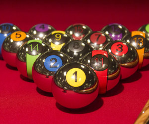 chrome-billiard-balls